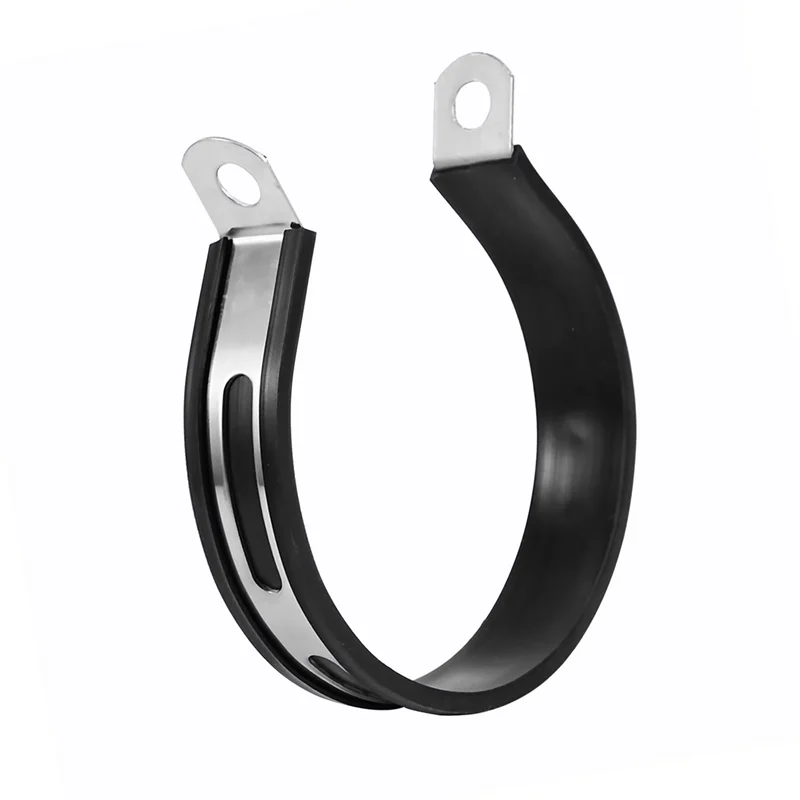 Motorrad Auspuff Schalldämpfer Klemme Auspuffrohr Unterstützung Halterung Festen Ring Aufhänger Band Leuchte 60/88mm Unterstützung Halterung – Detail 8