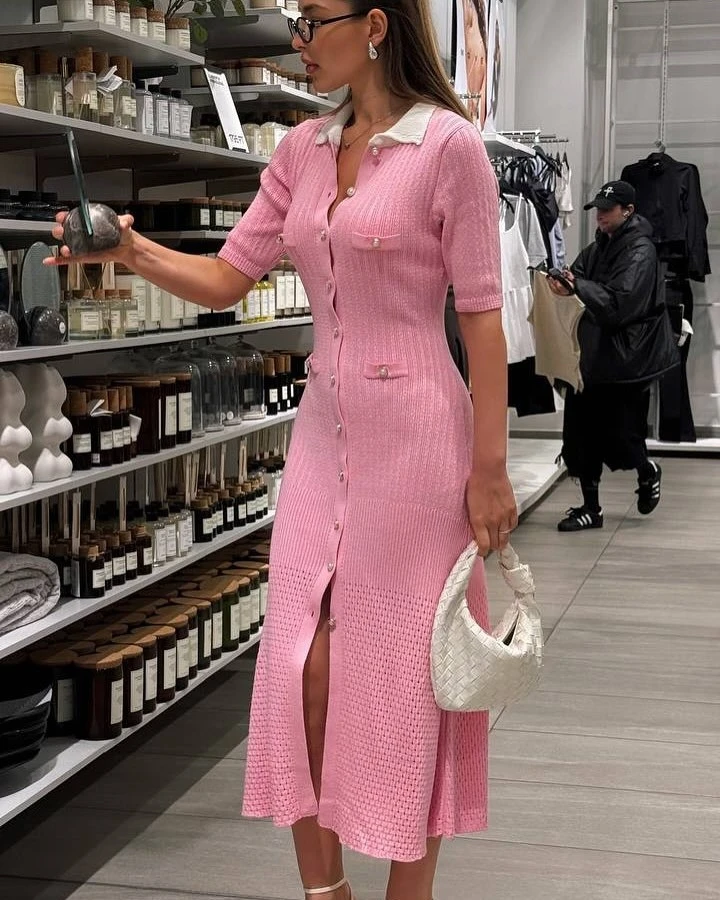 تنورة Faionable Slim Fit ort Sve محبوكة بخصر عالٍ وطويلة Dr a Line مناسبة للتاريخ والارتداء اليومي #5