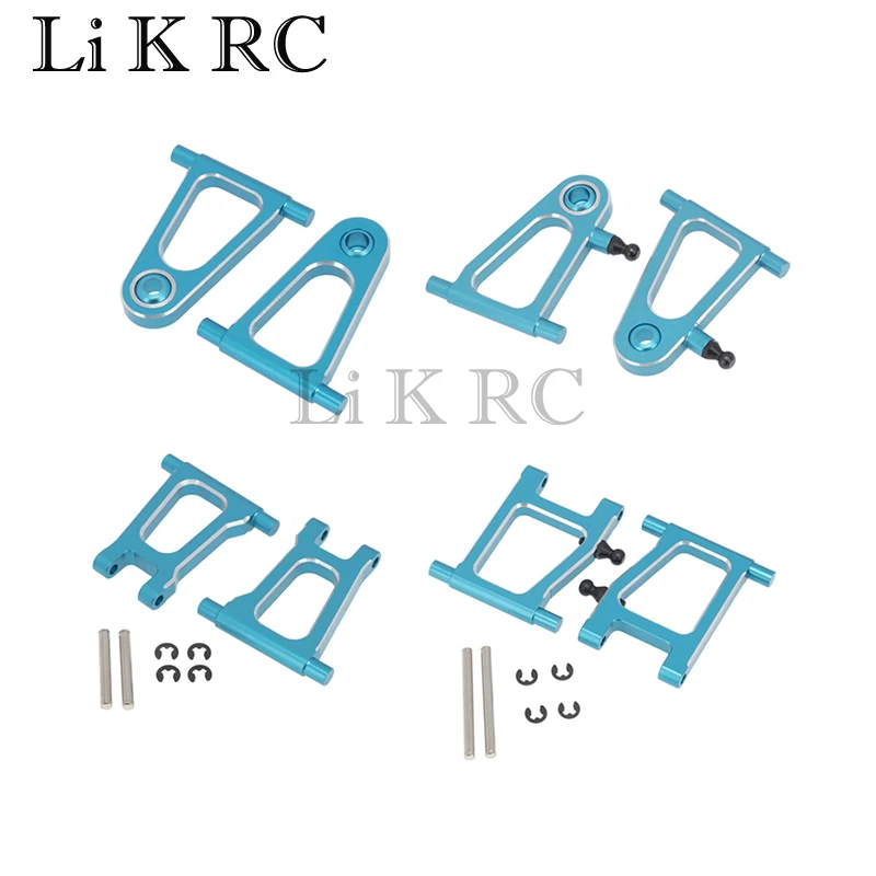 

8Pcs Metal Front & Rear Arms Suspension Swing Arm Set for Tamiya TT-01 TT01 TT-01E TT01E 1/10 RC Car Upgrade Parts