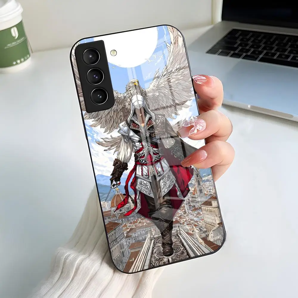 قاتل S العقيدة قضية الهاتف لسامسونج A56 A36 A26 A16 A15 A25 A35 A55 A14 A34 A24 A54 الزجاج #1