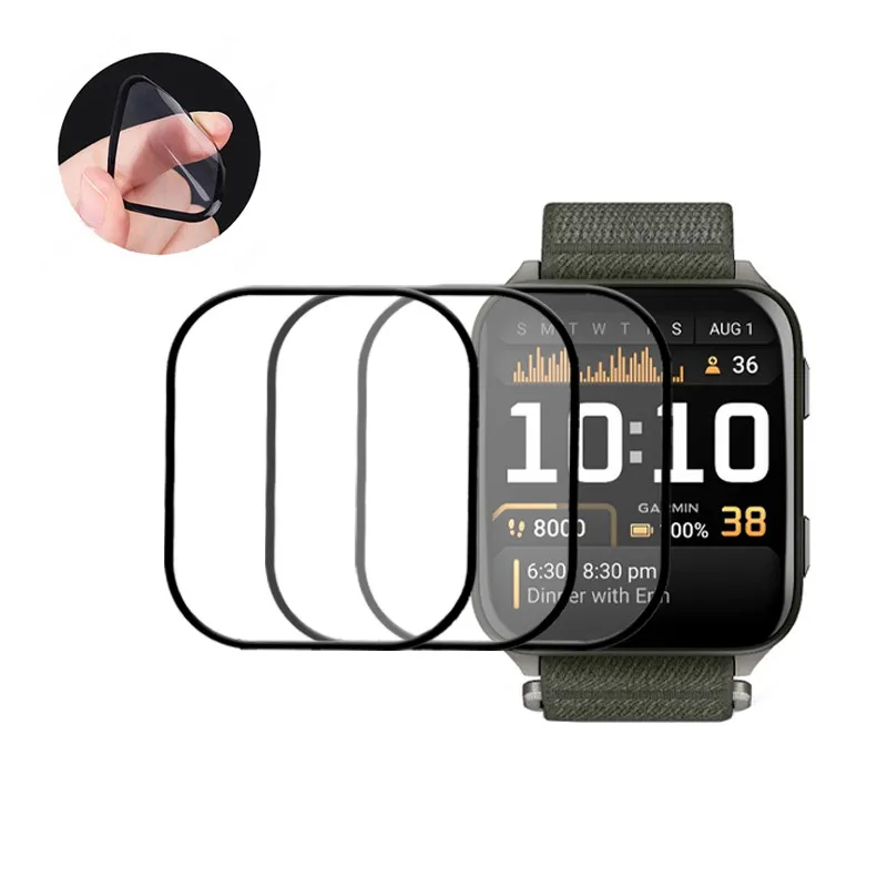 

Мягкая пленка для защиты экрана с полным краем для Garmin Venu X1