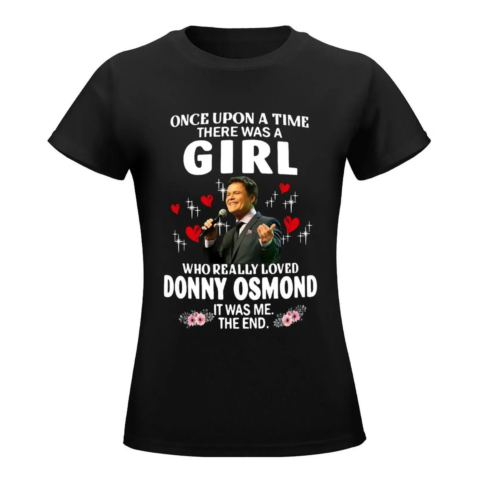 More Then Awesome Jimmy Osmond Long Sleeve Graphic For Fan T-Shirt funny lady clothes black t shirts for Women