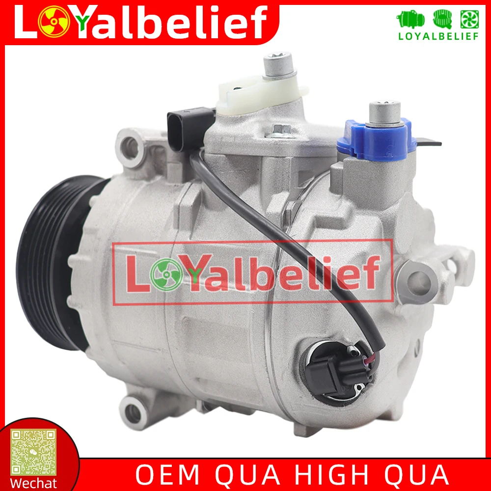 NEW AC A/C Compressor For Audi Q7 4L Volkswagen TUAREG 3.0 7L6820803F 7P0820803N 7L6820803J 7P0820803D 7L6820803K 7L6820808