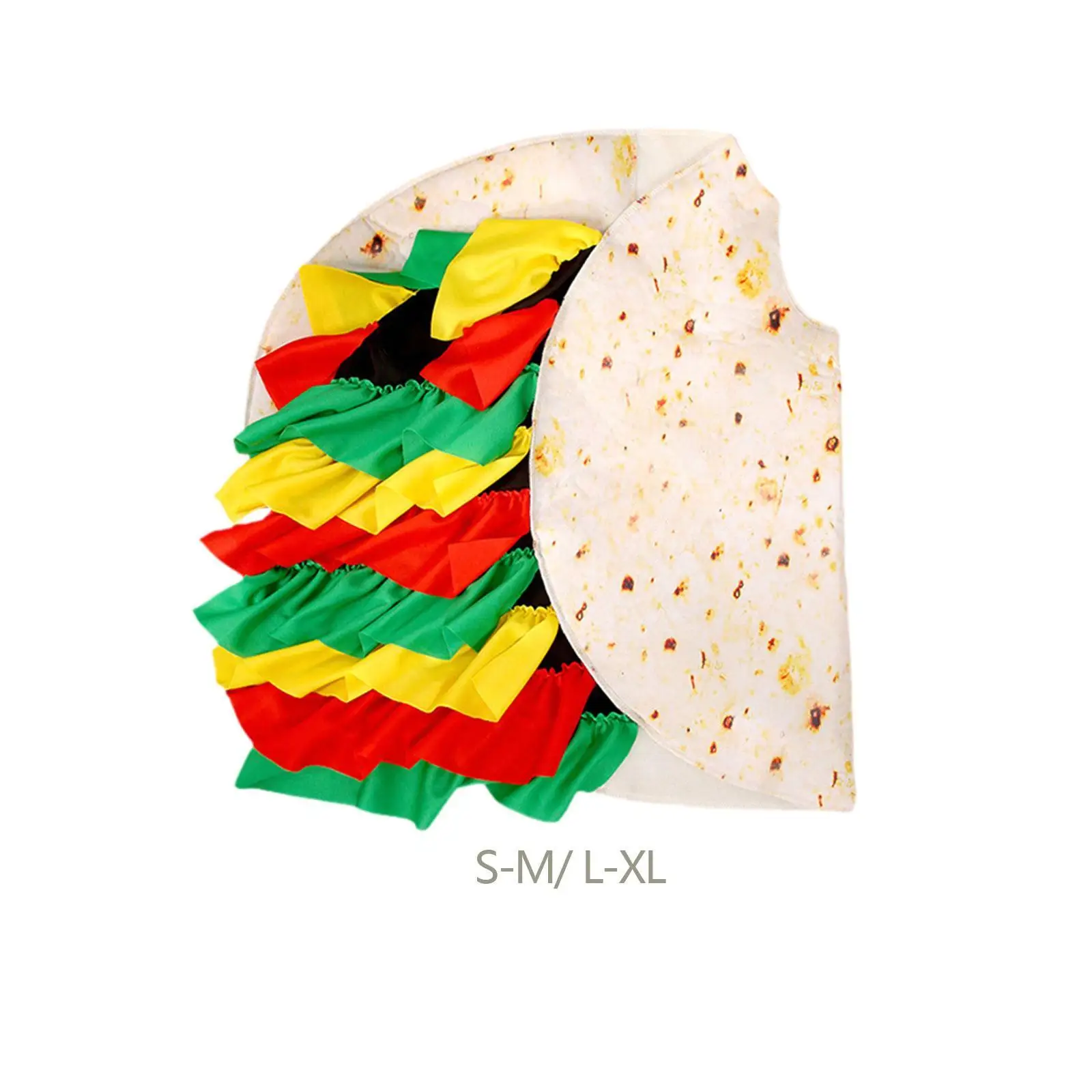 زي بوريتوس للعب الأدوار هدية ديكور الهالوين لحفلات مهرجان الكرنفال