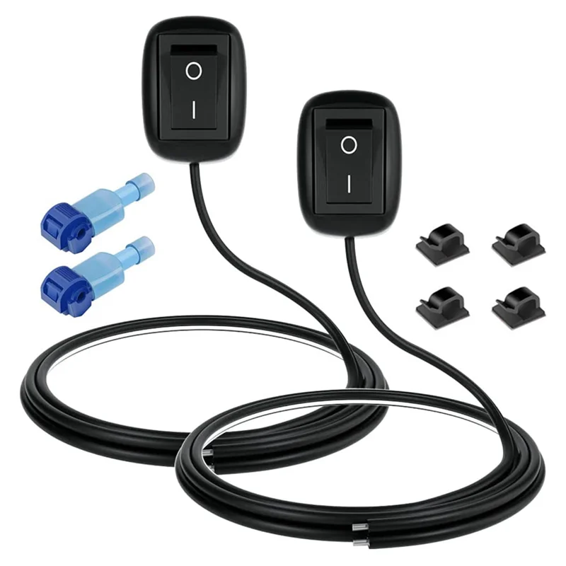 

ABRB-2PCS Car Rocker Switch Off/Onswitch Forfog Driving Lights Forautomotive Lighting Power Switches