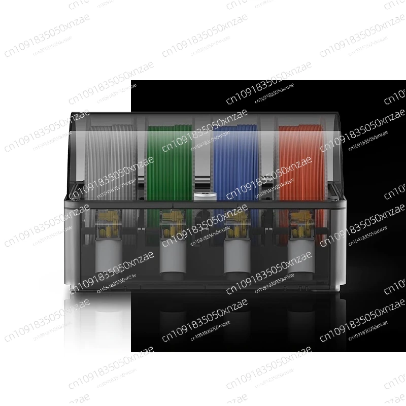 

3D printer automatic feeding system, home intelligence, colorful multi-material printing, automatic material renewal