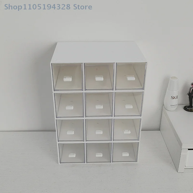 Cajón de cocina apilable, caja de bolsitas de té que se adapta a gabinete de encimera, contenedor de plástico, organiza para café, té y azúcar, 1 ud.