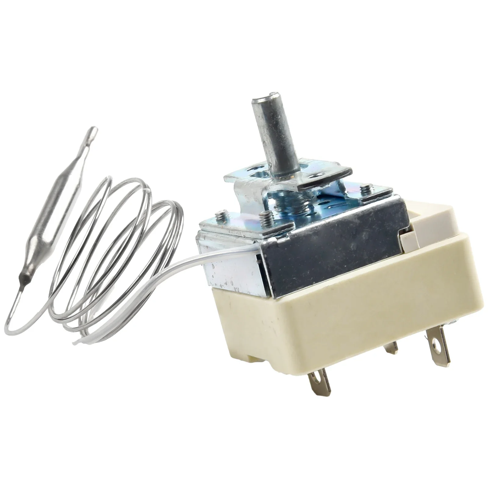 

Thermostat Electric Oven Home Kitchen Expansion Knob Parts Replacement AC 250V Accessories Capillary 3Pin 50-300℃