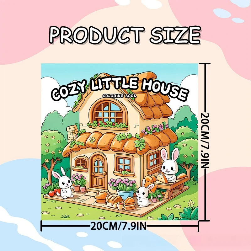 New Arrival Coloring Book with 24 Pages, Affordable Stress Relief Drawing & Coloring Book for Adults, Perfect for Amazon Store