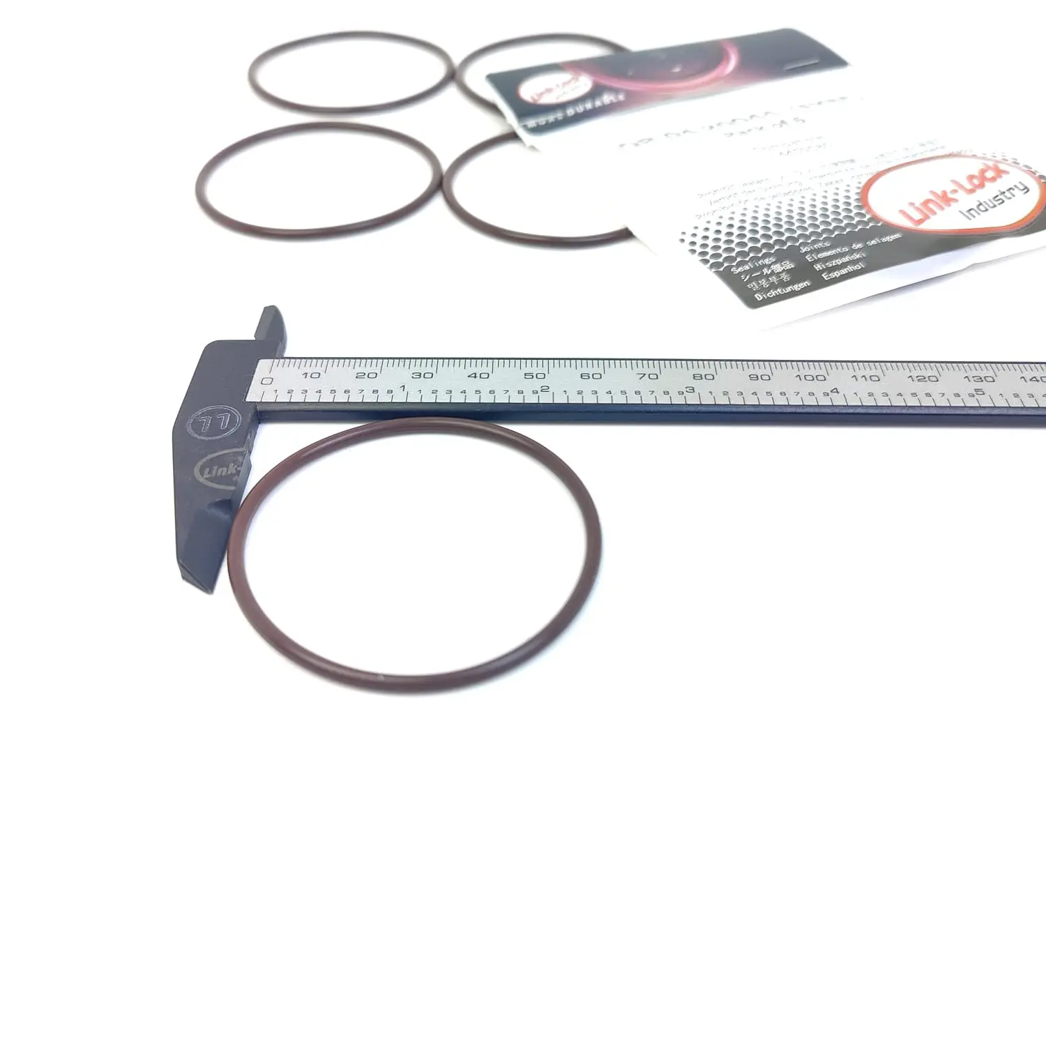 LINK-LOCK 6PCS OR.04.20044 FKM Viton 52×2.7 Sealing Universal O-Ring Kit 14459580 for FIAT