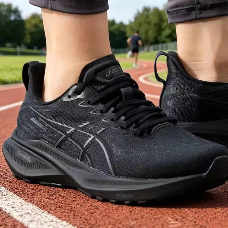 New 2026 Asics Women Mid-Top Running Shoes, Breathable Shock Absorbing Non-slip Lightweight Outdoor Sports Sneakers 1012B666-002