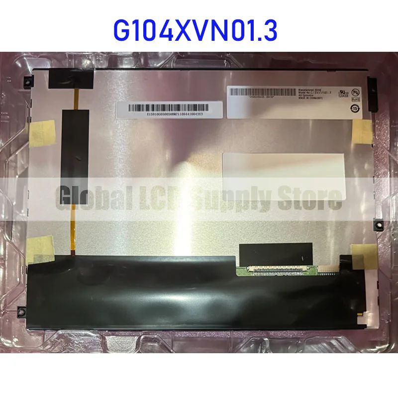 

G104XVN01.3 10.4 Inch 1024*768 LCD Display Screen Panel Original for Auo Brand New 100% Tested