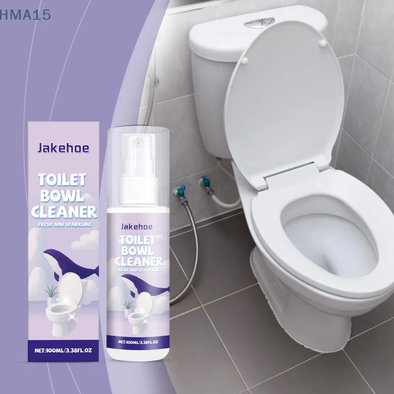 [H]Jakehoe Toilet Stain Remover Cleaner Decontaminate Remove Limescale Clean No Harm to Glaze Toilet Bowl Cleaner