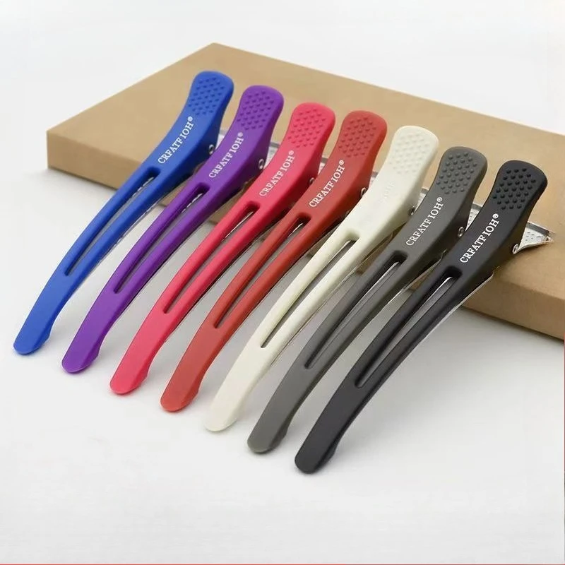 6Pieces/Set of Non Bent Hair Clips Crocodile Hair Clippers Crocodile Clips Hair Salon Styling Tool Hairs Styling Accessories New