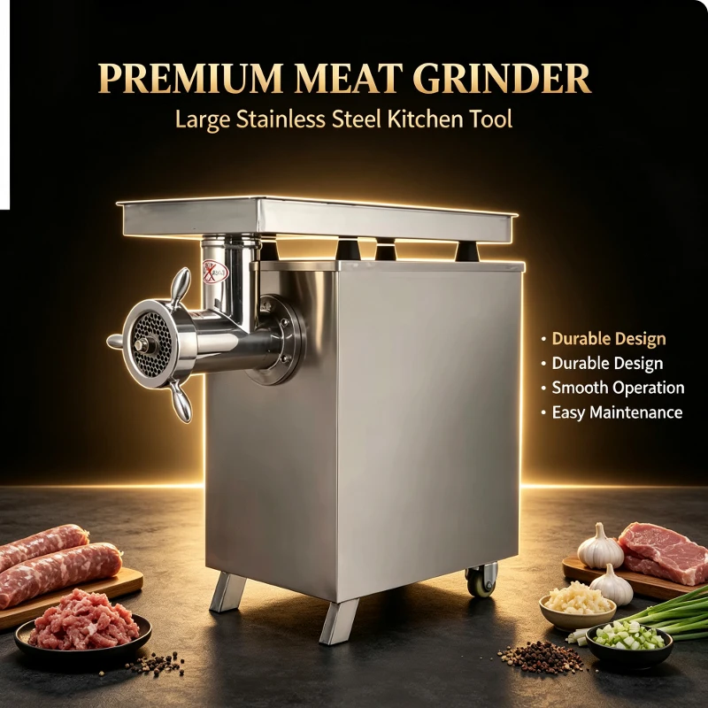 Multi Functional Commercial High-Power Meat Grinder Household Electric Large Fresh Meat Chopper