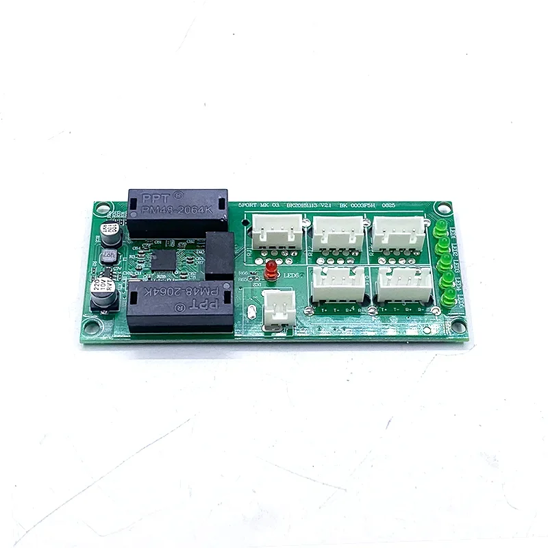 Circuit imprimé de commutateur Ethernet pour module, carte PCBA, carte mère OEM, commutateur Ethernet 5, RJ45, 100Mbps, 100Mbps