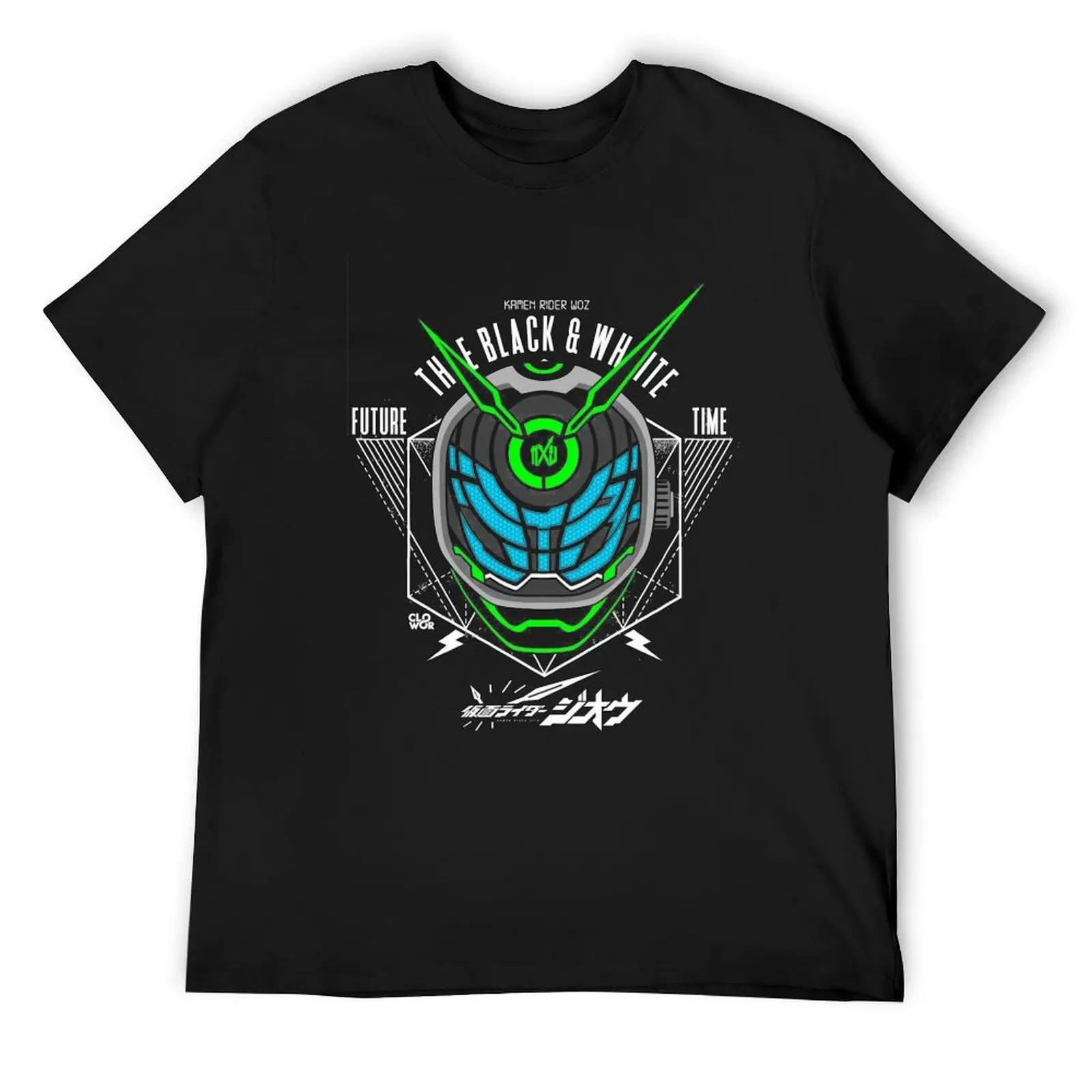 

Kamen Rider Woz - The Black and White T-Shirt aesthetic clothes oversized graphic tee t shirts for men cotton