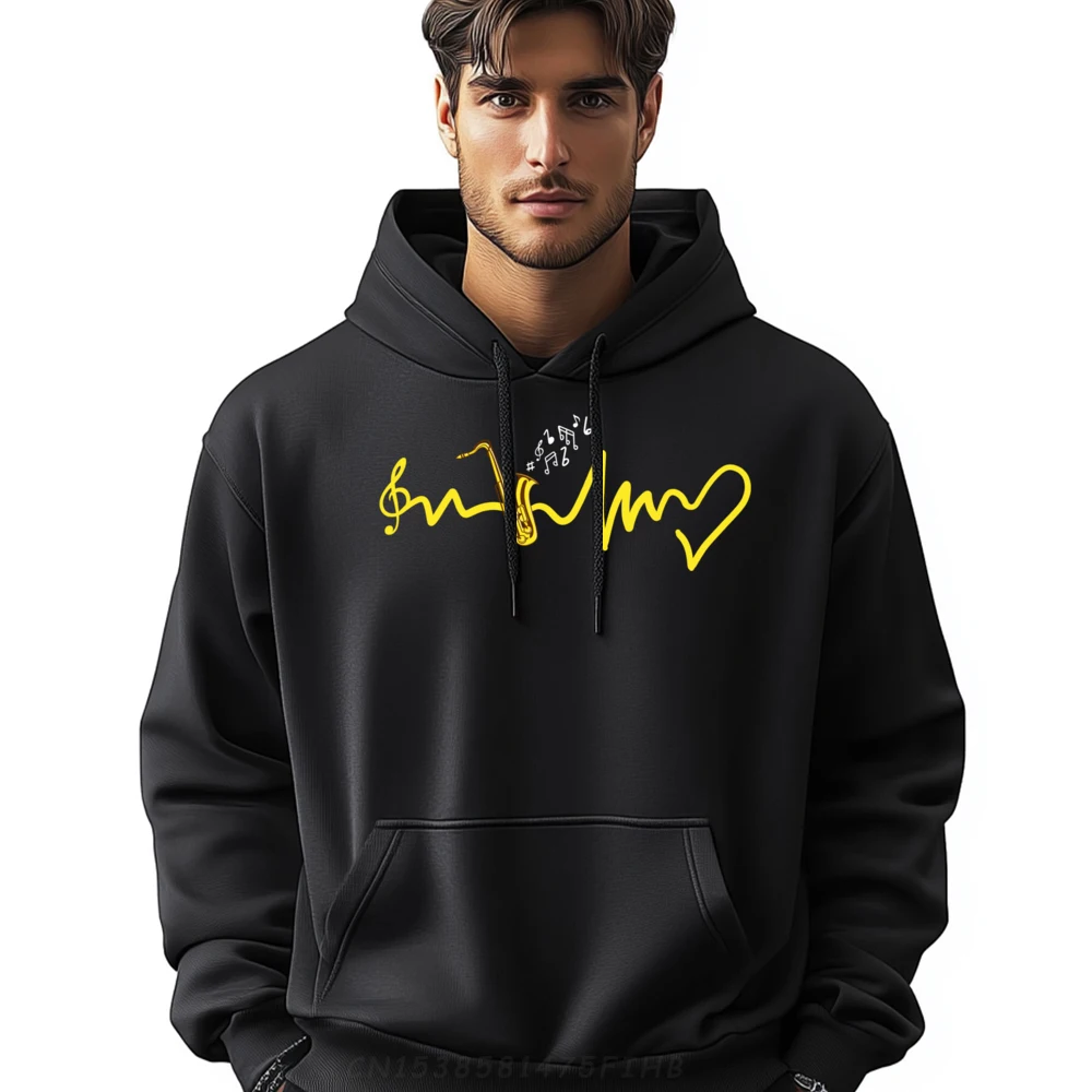 

Heartbeat 49 Mens Shirts Graphic Tee Streetwear Luxury New Pullover Hoodies Men Christmas Sweater Long Sleeve