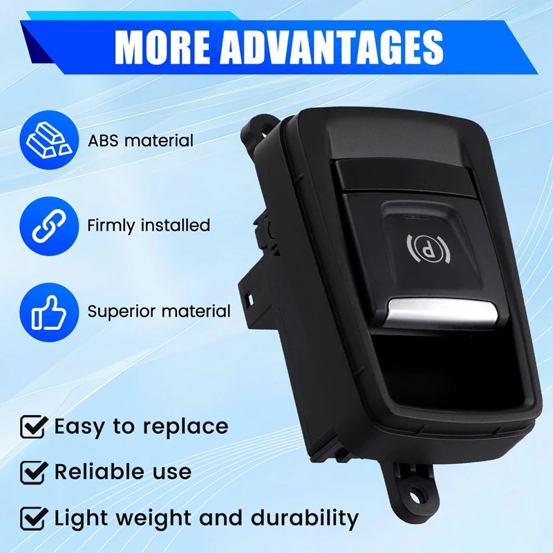 61319877888 61316822524 Car Handbrake Button For BMW 2 Active & Gran Tourer F45 F46 2014-2021