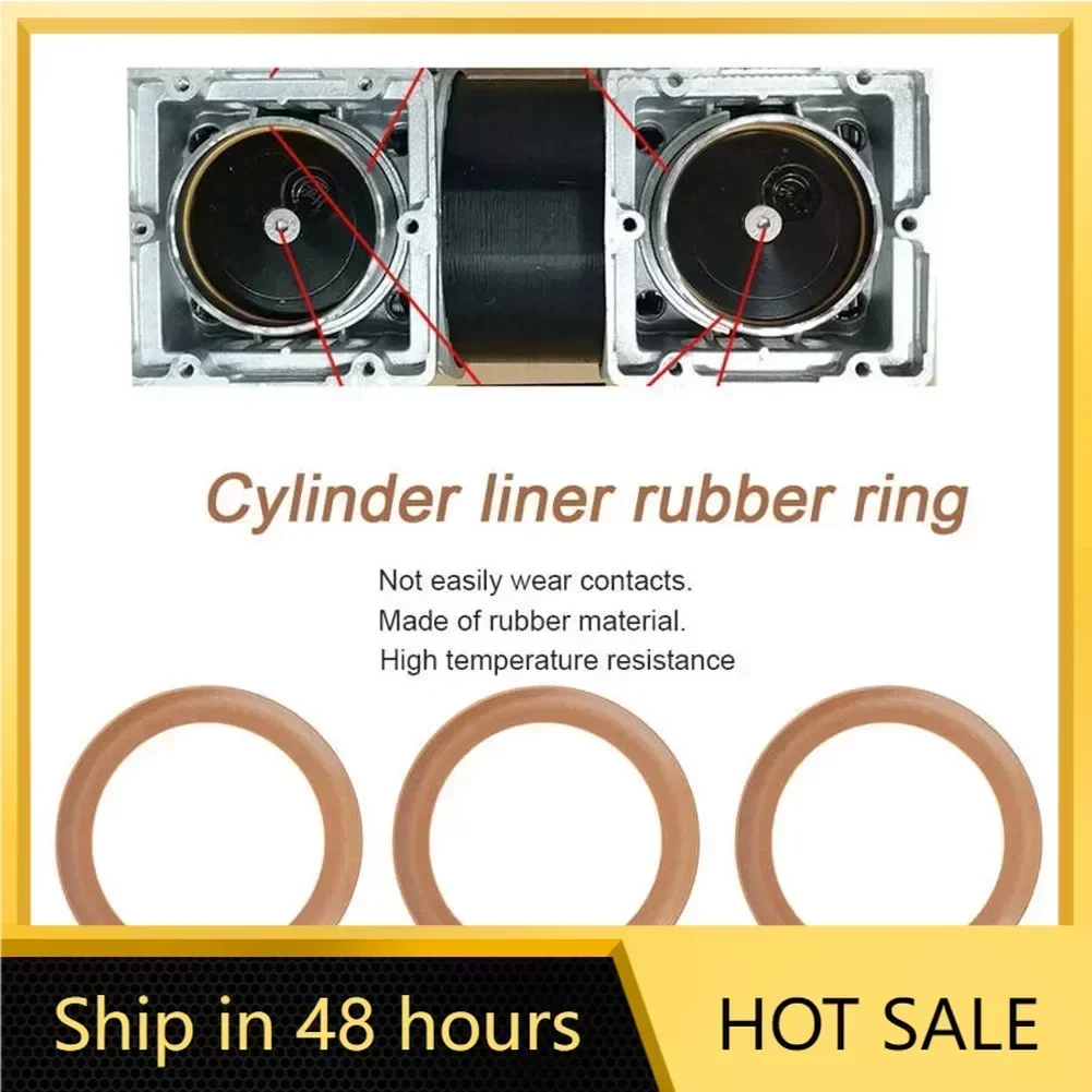 Piston Ring Rubber Insulated For 550W/600W/750W/950W/1100W/1500W Oil-Silent Air Compressor O-Rings Accessories