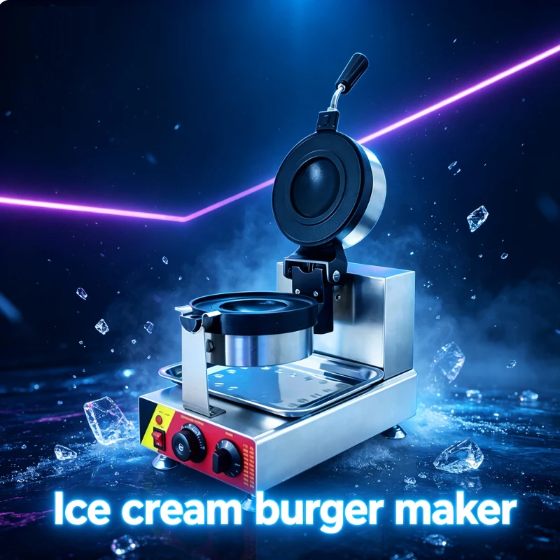 Electric Waffle Baking Machine, Household Small Rotary Filling Sandwich Bread Machine