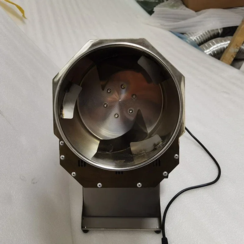 Tostador de nueces eléctrico de acero inoxidable, 2500W, castaño, café, granos, maní, Molen, semillas, fritar, fruta, máquina para asar nueces