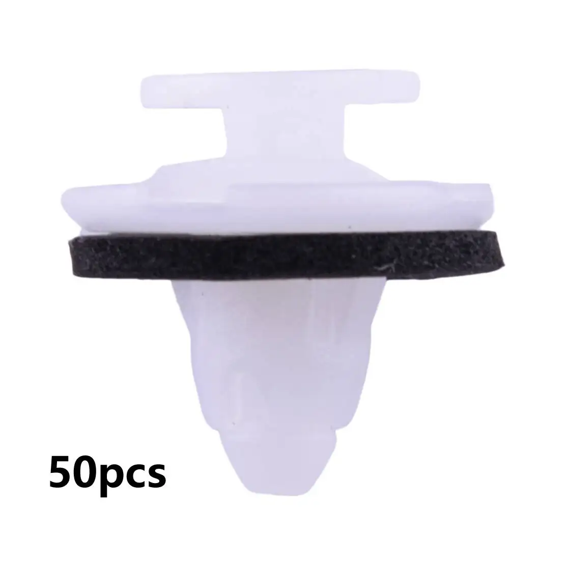 91513-SJK-003 50pcs Tailgate Garnish Clip Fender Rocker Moulding Trim Retainer Fit For Honda Plastic