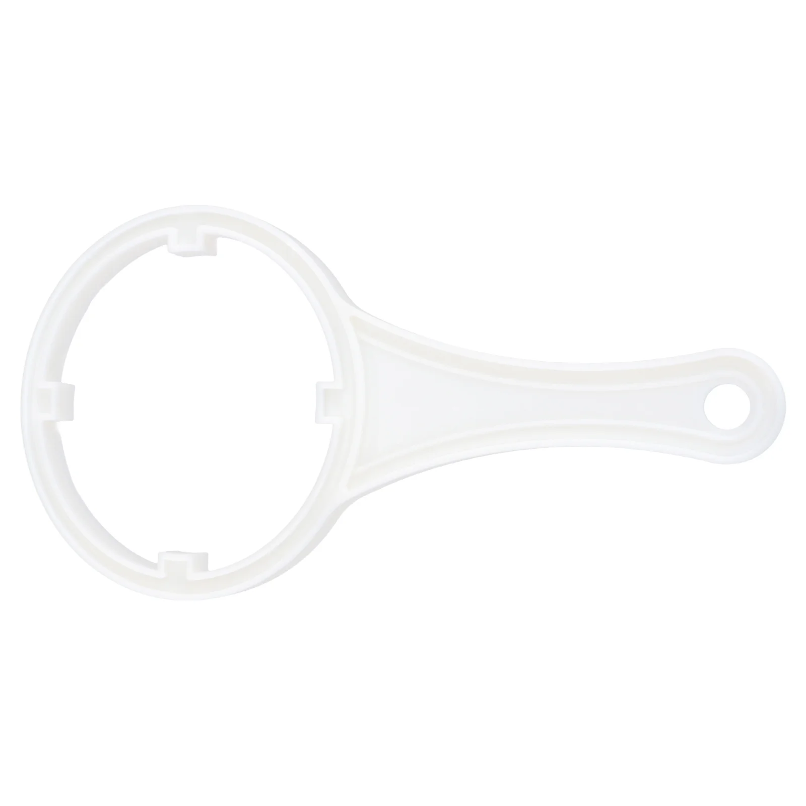 

1Pcs 10 Inch Filter Housing Wrench White Plastic for Ro Water Purifier Strong Membrane Cup Design Easy to Use Spanner Tool