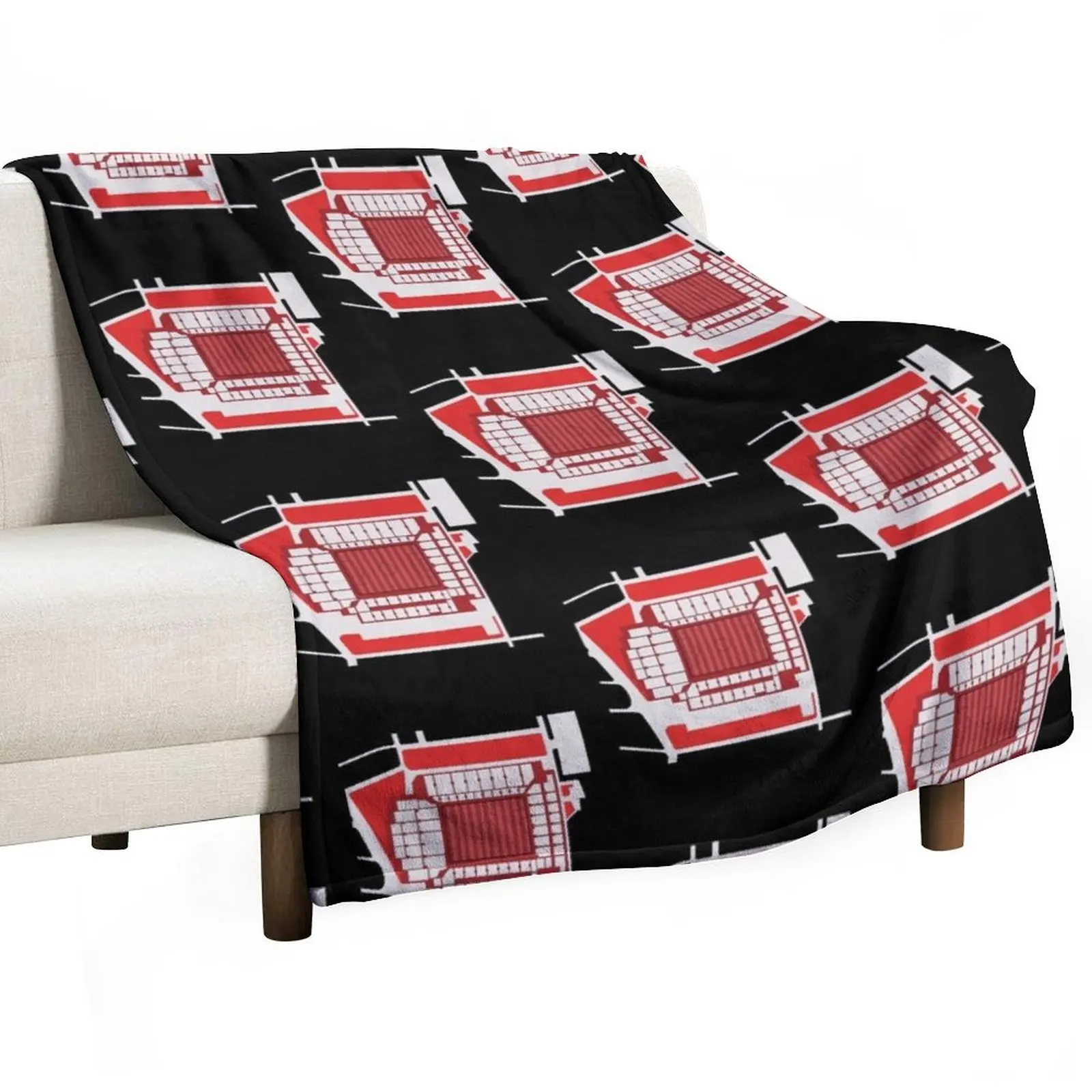 

Liverpool Anfield Stadium Overhead Throw Blanket Thermals For Travel Kid'S Blankets