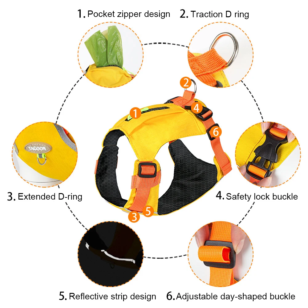 Thumbnail 4 - #15 New Dog Car Safety Harnesses Arrivals