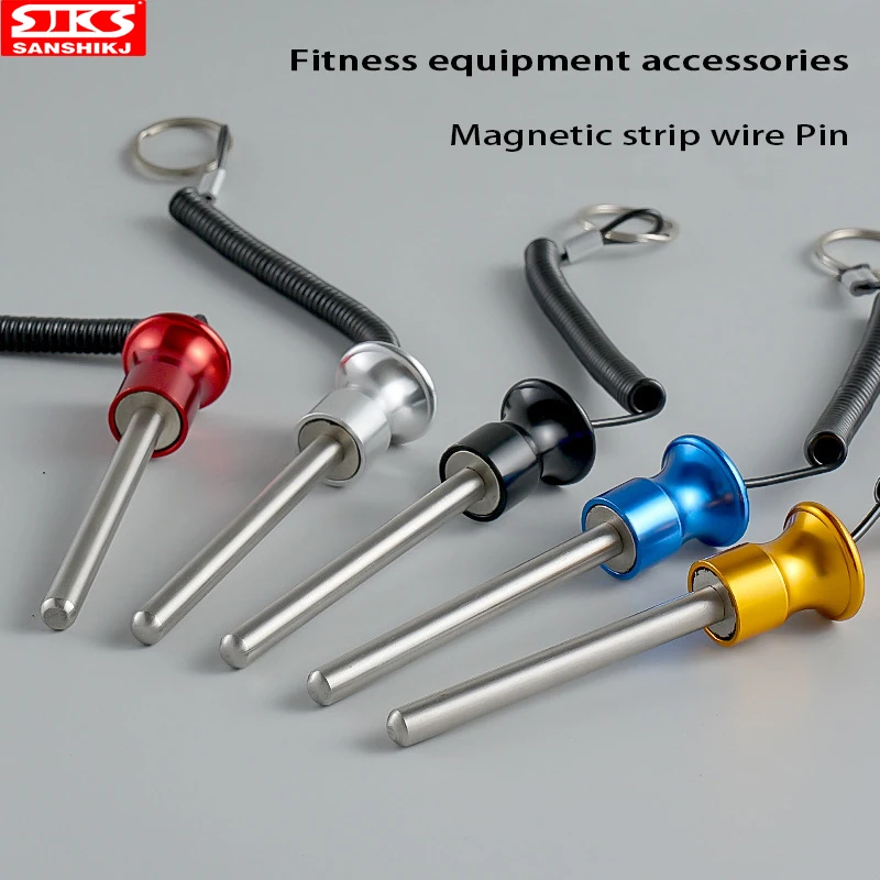 Magnetic Seting Latch for Fitness Equipment, Pull Pin Smith, Fixed Counterweight, Gym Equipment, Cable Snap Ring