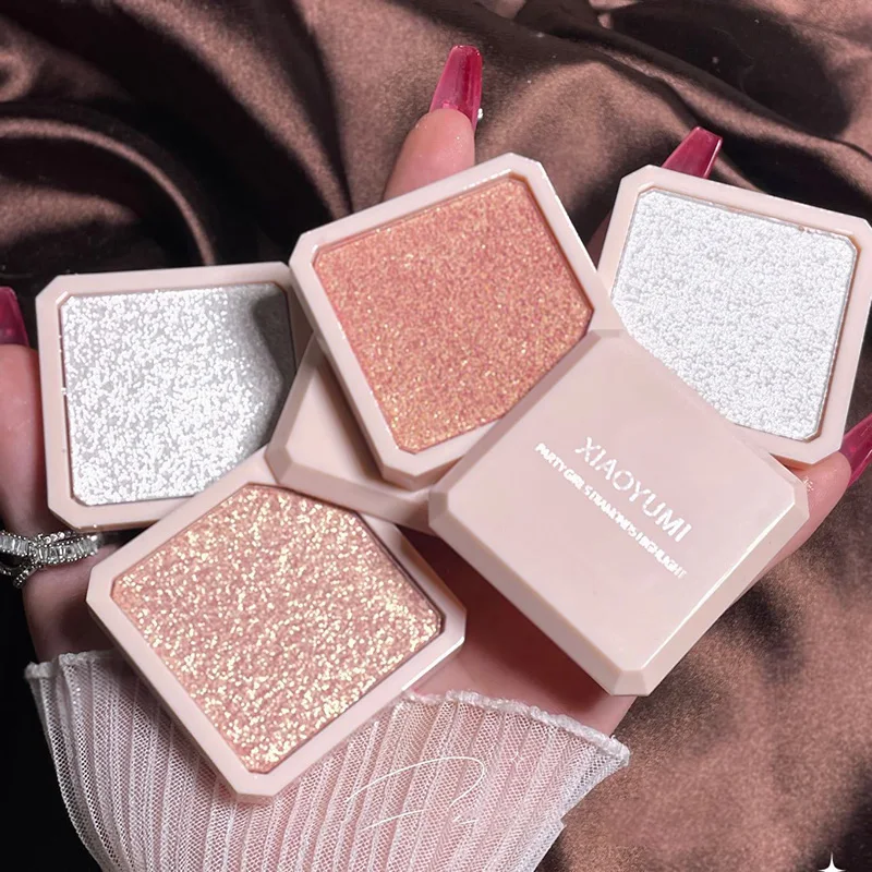 Diamond Glimmer Highlighter Fairy Powder Mashed Potatoes Face Brighten Blush Shading Contour Eye Shadows Palette Korean Makeup