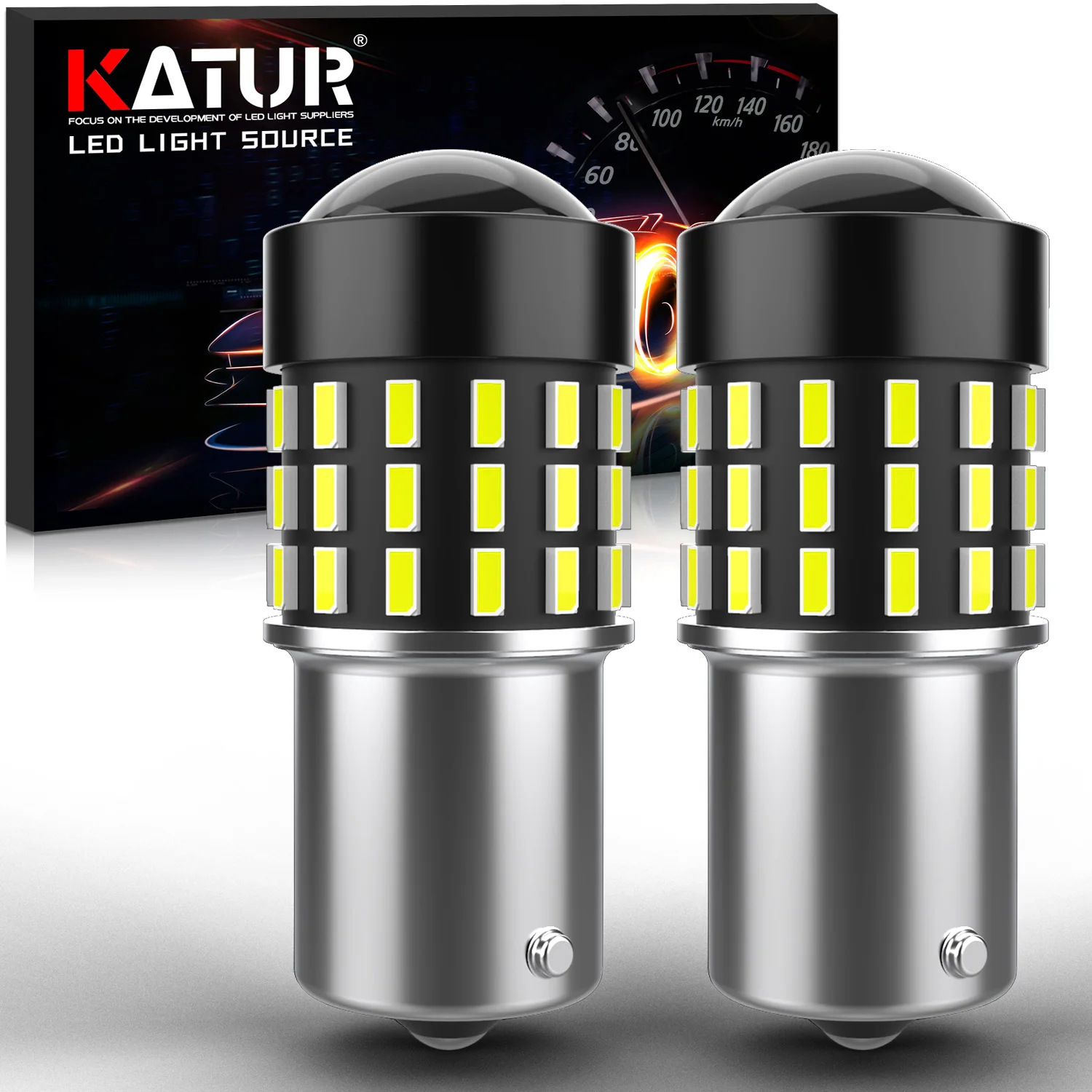 2x 1156 BA15S P21W LED Światło samochodowe Światło cofania kierunkowskazu 12V Super jasne Do Opel Astra G Vectra C Corsa B ZAFIRA T98