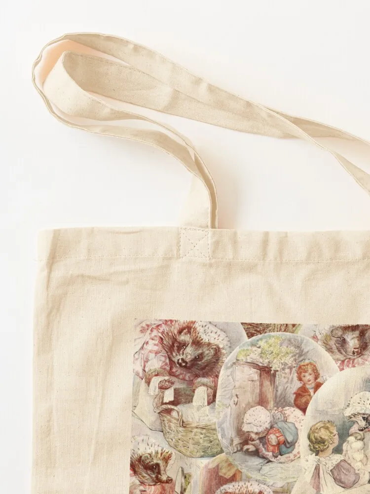 حقيبة يد Mrs Tiddy Winkle Collage Tote حقائب نسائية حقائب تسوق حقيبة نسائية حقائب سيدة