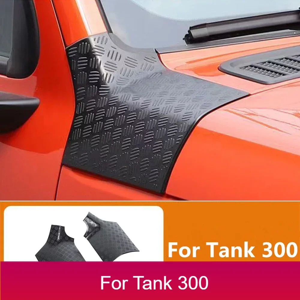 

New Model！ For WEY GWM Tank 300 Off-road 4x4 Styling Accessories Car Cowl Body Armor Hood Cover Guard Protector Sticker 2021 202