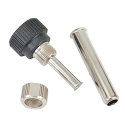 3PCS Soldering Station Iron Handle Accessories Stainless Steel Housing For 936 Iron Head Cannula Iron Tip