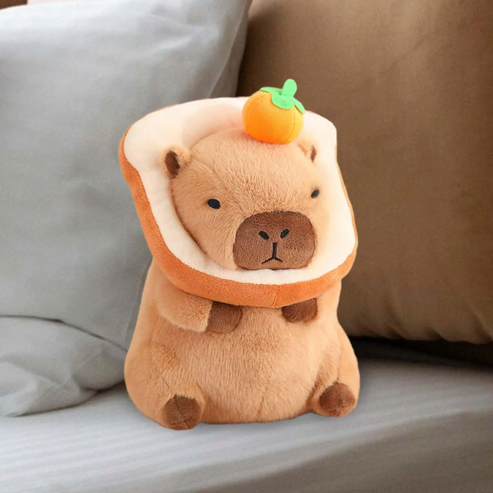 Capybara Stuffed Toy Realistic Kids Room Decor Soft Cute Capybara Stuffed Animal for Boys Girls Kids Children Birthday Gifts