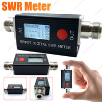 RD106P Digital SWR&Power Meter 120W SWR Tester FMB VHF UHF 80-999MHz Standing-wave Ratio 1.00-99.9 Support DMR Walkie Talkie
