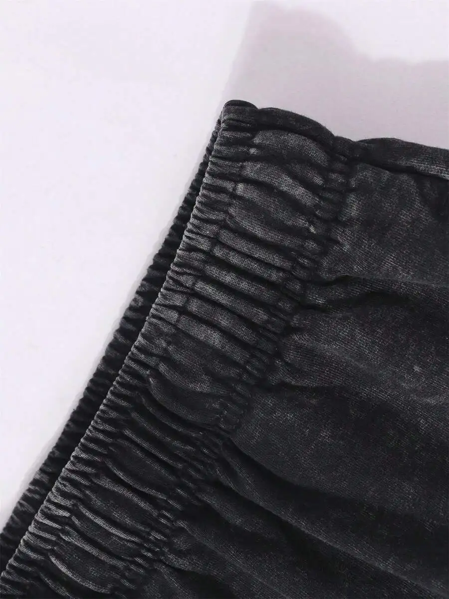 

290g Washable Mens Casual Shorts With Elastic Waist, Suitable For Outdoor Travel And Daily Wear