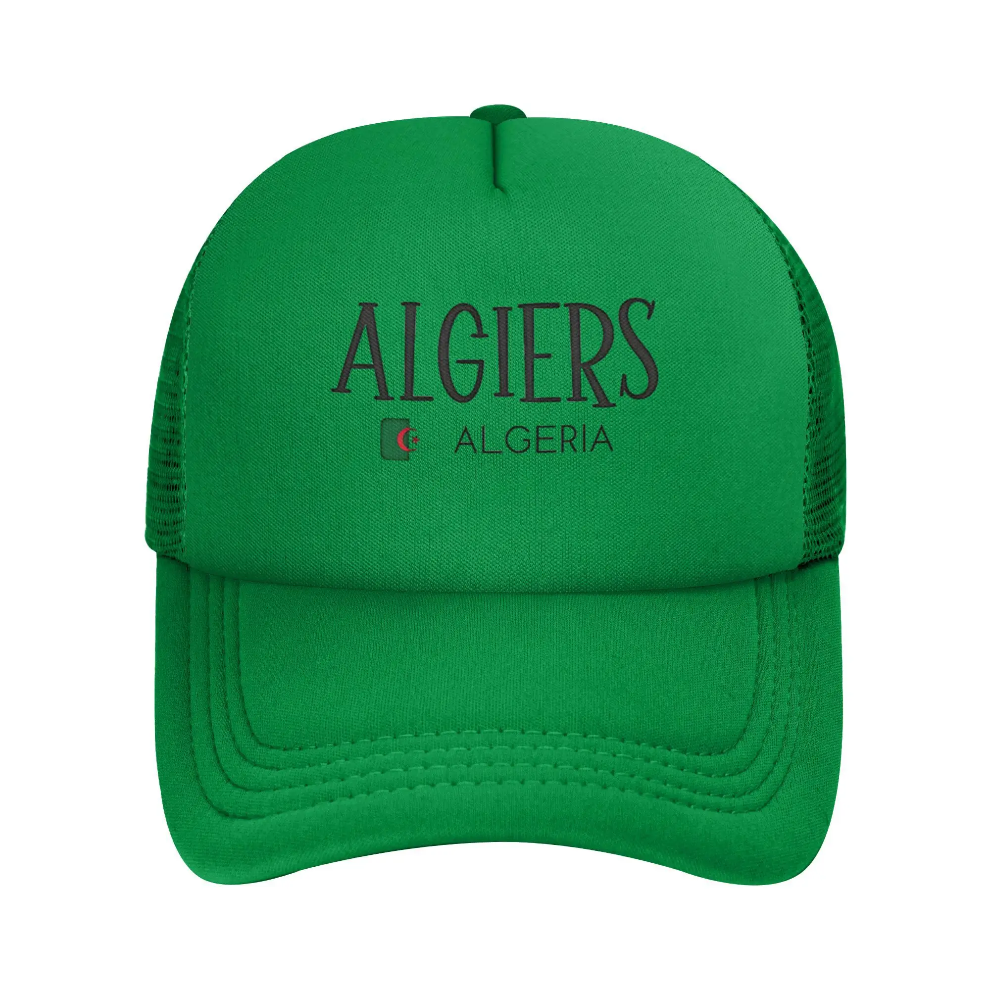 

Unisex Algiers Algeria Algerian Trucker Hat Outdoor Mesh Baseball Cap Dad Hat Sun Caps Adjustable Trucker Cap Summer