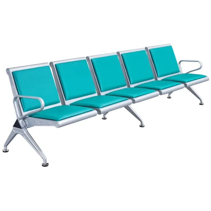 

Three-seater stainless steel with waiting chair, infusion chair, waiting chair, reinforced public seat, airport chair