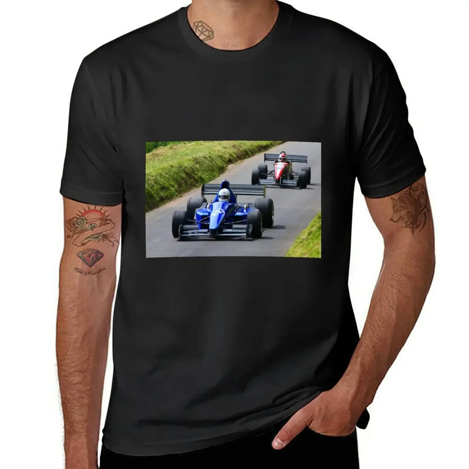 Shelsley Walsh Hill Climb T-Shirt man clothes graphic t shirt vintage mens clothing