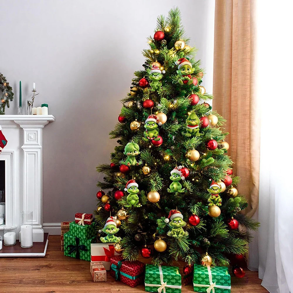 Weihnachtsbaum Harz Anhänger Weihnachten hängende Dekorationen Weihnachtsbaum Ornamente hängende Anhänger Weihnachten Party liefert Geschenke