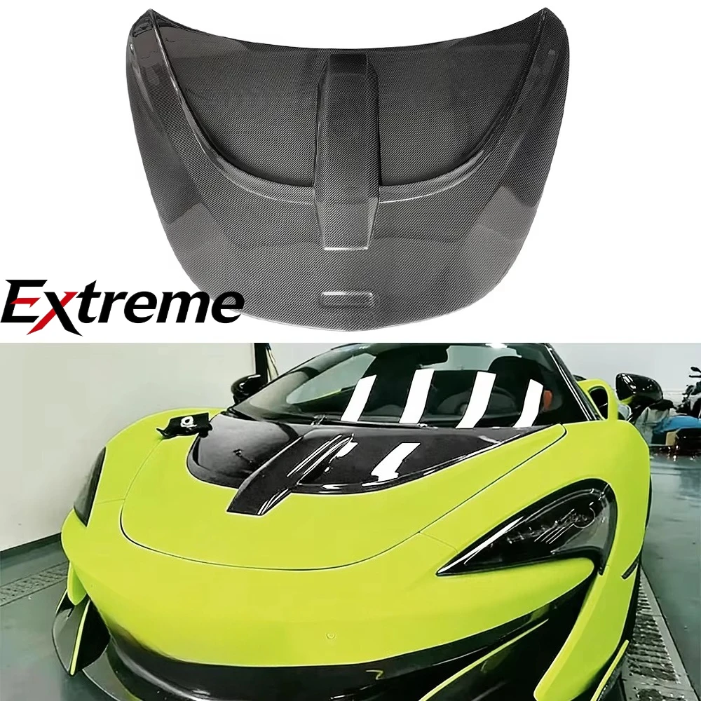 

New Arrival Carbon Fiber N-Style Engine Hood for McLaren 720S Engine Bonnet Body Kit with Screws
