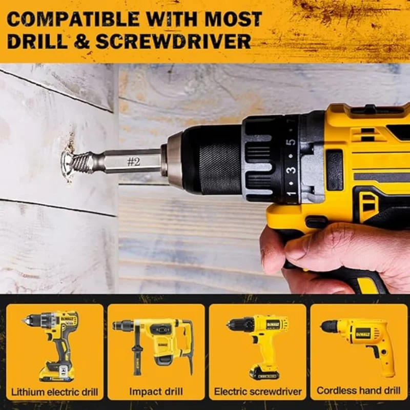 مجموعة مستخرج براغي تالفة مكونة من 13 قطعة، مجموعة من البراغي المكسورة سهلة الاستخدام من البراغي والمسامير المكسورة الصدئة #4