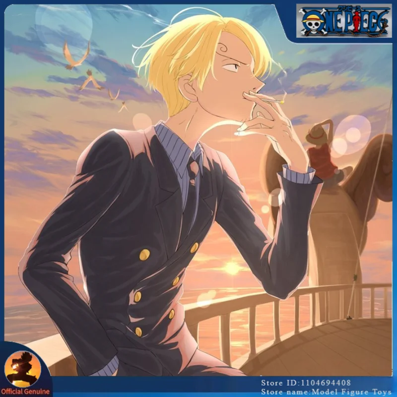

In Stock Bandai Anime One Piece SHF Figuarts Sanji Action Figure ROMANCE DAWN Arc Collectible Model Toys with Accessories Gifts