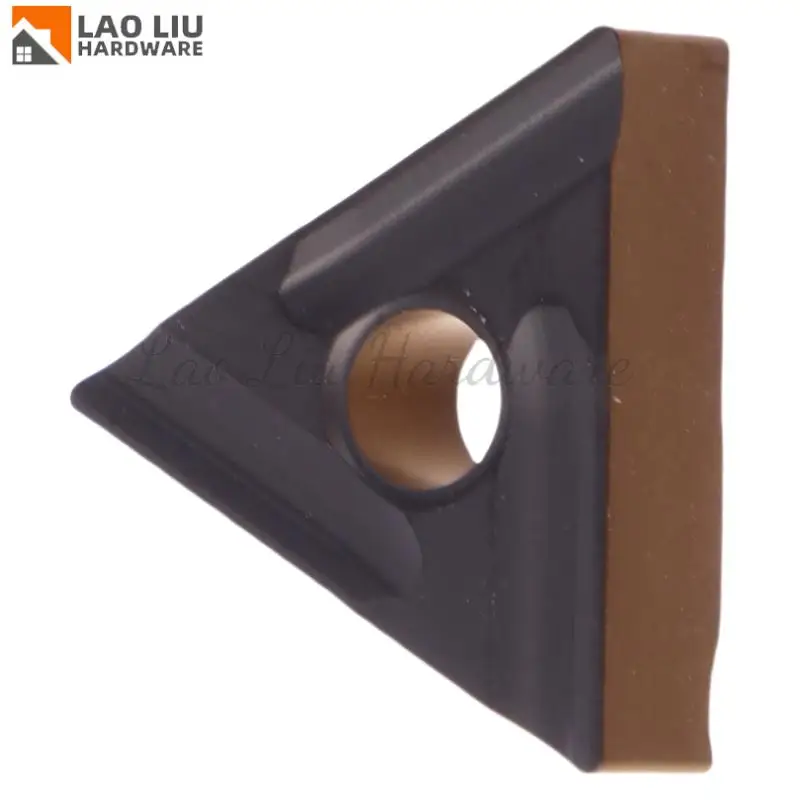 

Anti-collapse and wear-resistant two-color slotted insert TNMG160404R-LS SP3200 steel turning insert positive type