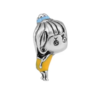 Anhänger aus Edelstahl für Frauen, originale Pandoraer -Reize, DIY -Schmuck, Armband, Baby Yoda -Anhänger, Charme Halskette, 2023 10 Hauptverkaufsanhänger Bebe - №7