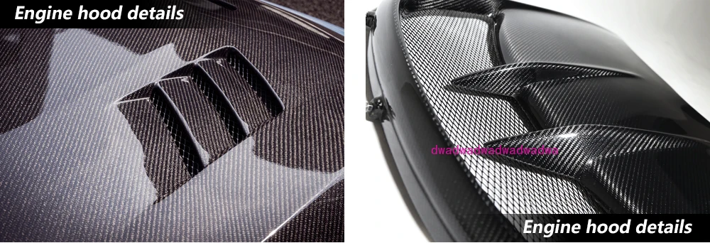 

High Quality Carbon Fiber Car Rear Wing Trunk Spoiler Boot for porsche Cayman 981