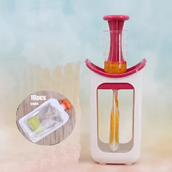 Freshly squeezed children's puree juice extractor household kitchen dispenser baby manual food dispenser love baby